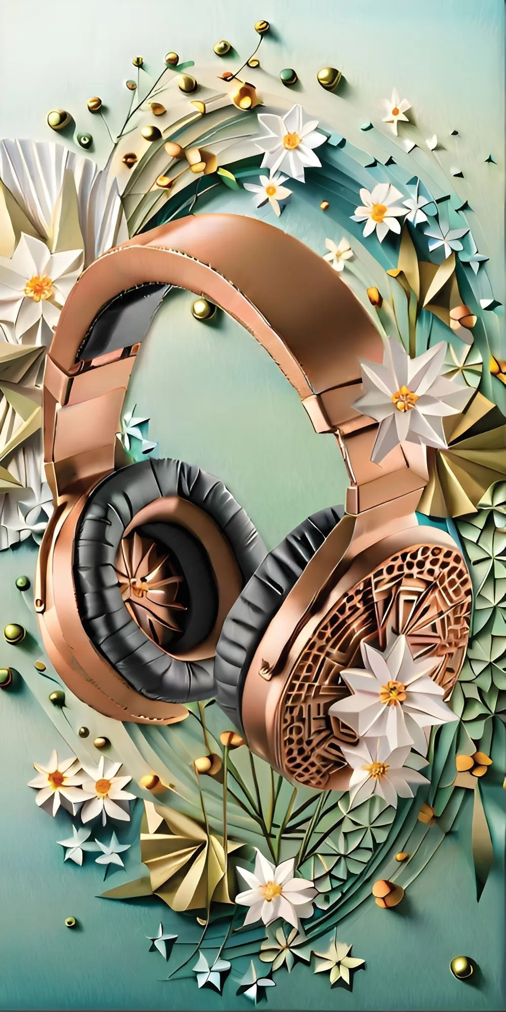 Luxury Headphones Acrylic Wall Panels Home Decor Wall Panels 2440mmm x 1220mm