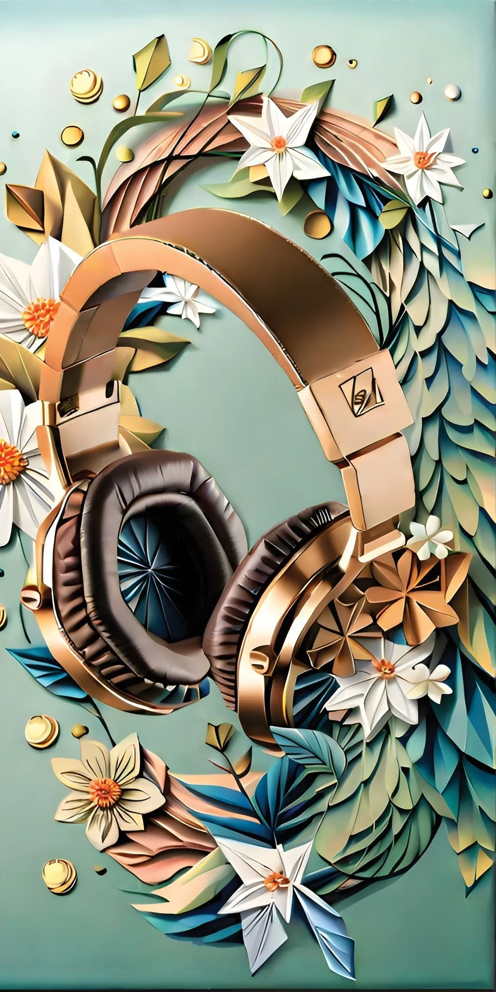 Luxury Headphones Acrylic Wall Panels Home Decor Wall Panels 2440mmm x 1220mm