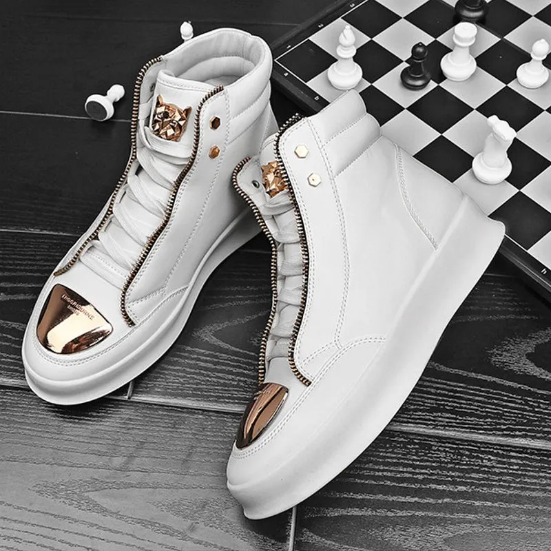 Luxury Red Sneakers Men Flat Hip Hop Sneakers