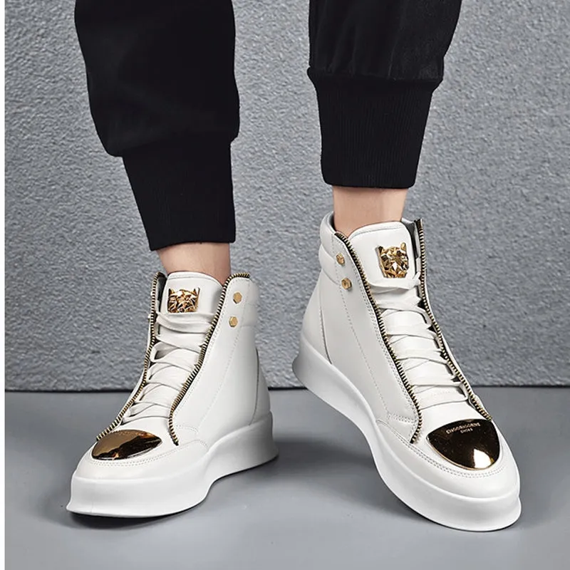 Luxury Red Sneakers Men Flat Hip Hop Sneakers