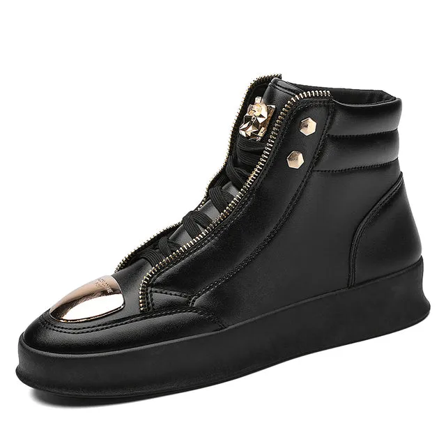 Luxury Red Sneakers Men Flat Hip Hop Sneakers