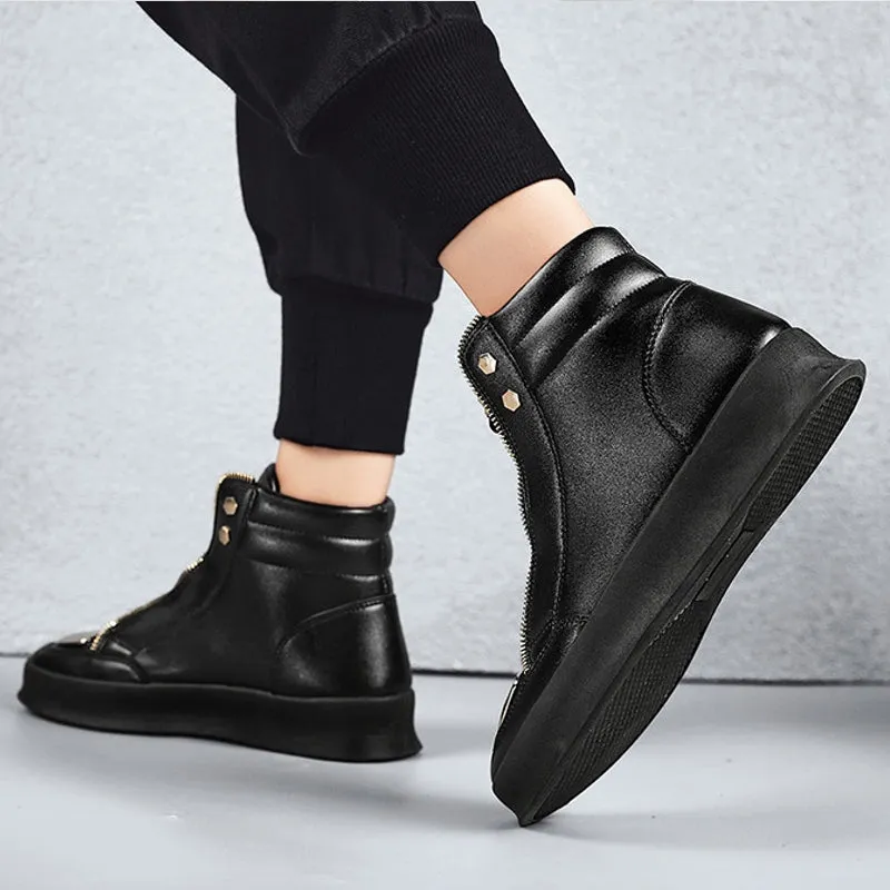 Luxury Red Sneakers Men Flat Hip Hop Sneakers