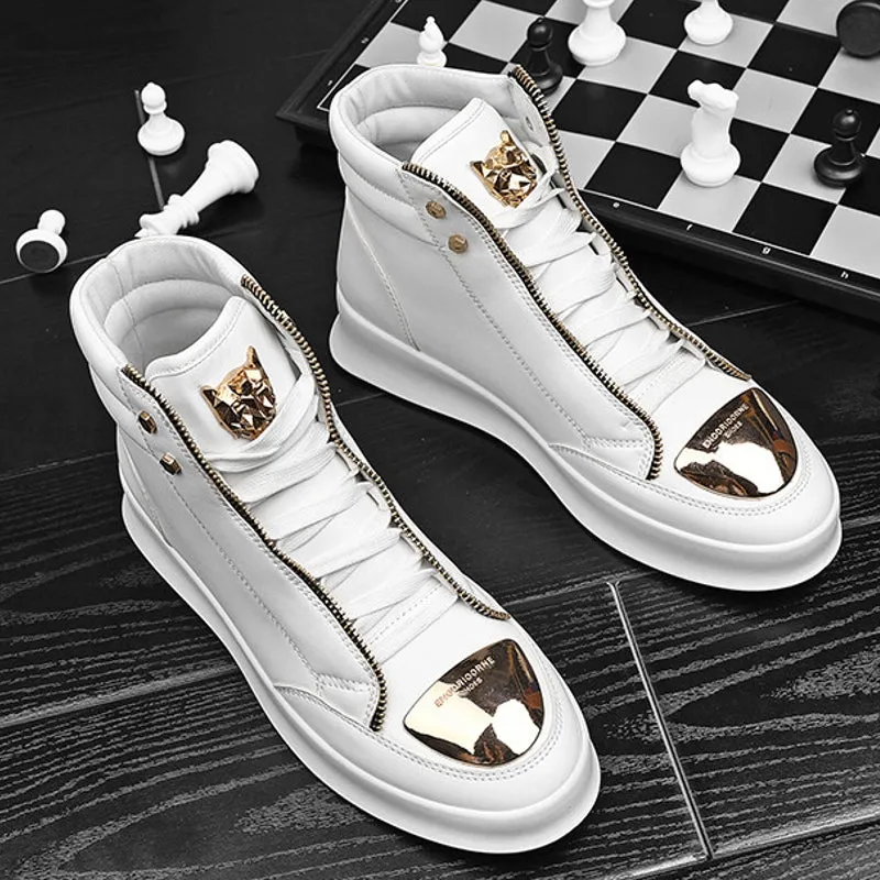 Luxury Red Sneakers Men Flat Hip Hop Sneakers
