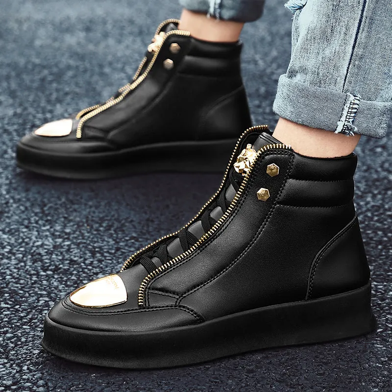 Luxury Red Sneakers Men Flat Hip Hop Sneakers
