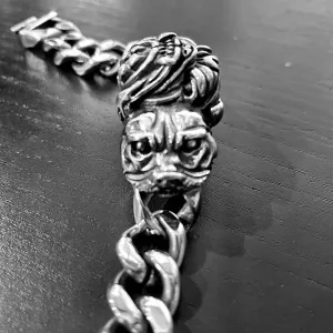 'Man's Best Friend' Big, Bold Bracelet (#896)