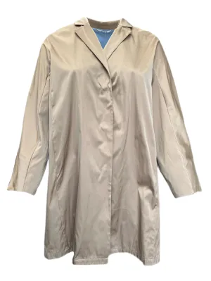 Marina Rinaldi Women's Beige Cousteau Button Closure Coat Size 20W/29 NWT