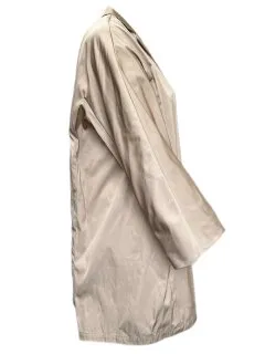 Marina Rinaldi Women's Beige Cousteau Button Closure Coat Size 20W/29 NWT