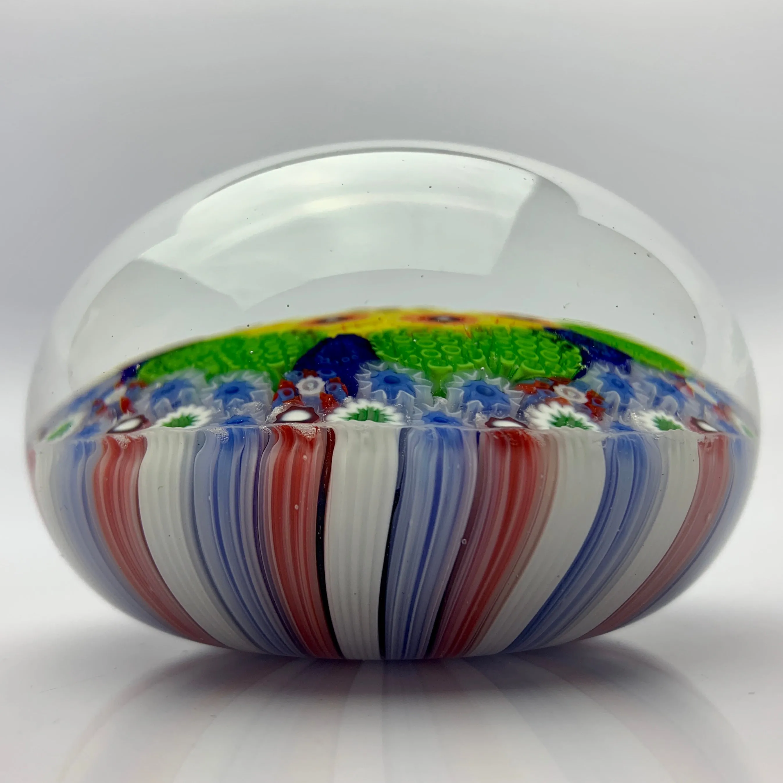 Matt Fimiano 2019 Concentric Complex Millefiori in Stave Basket