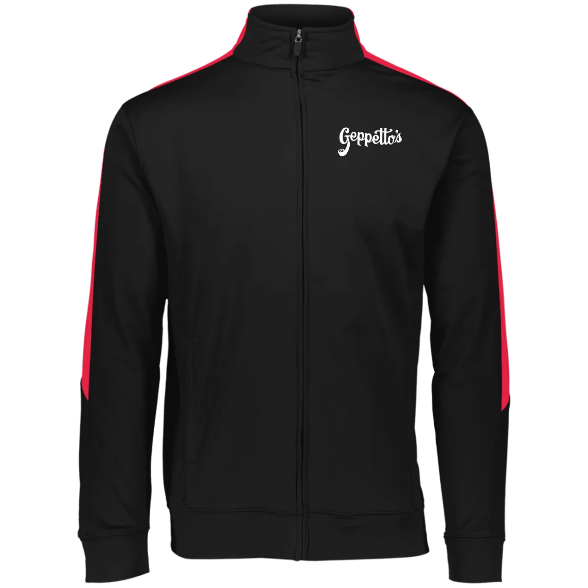 Mens Performance Colorblock Full Zip