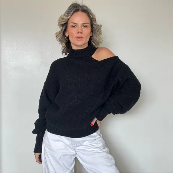 Misa Los Angeles Sanja Sweater Black