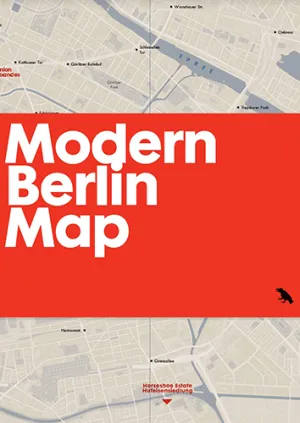 Modern Berlin Map