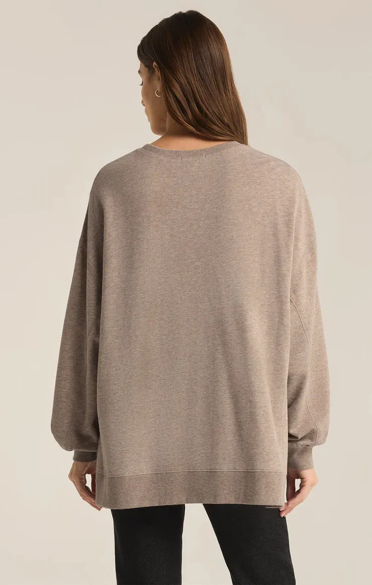 Modern Weekender- Heather Taupe