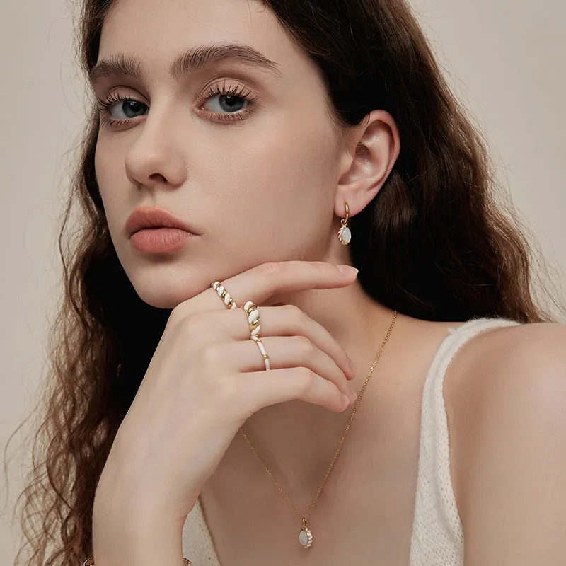 Moonlight Huggie Ear Jackets