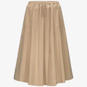 MOSELLA LIGHT POPLIN TECH - Skirts - Long - WOMAN - BEIGE ROPE