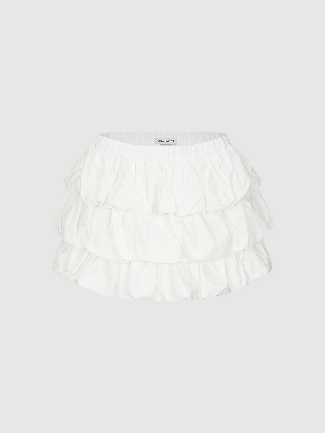 Multi Layered Mini Skirts