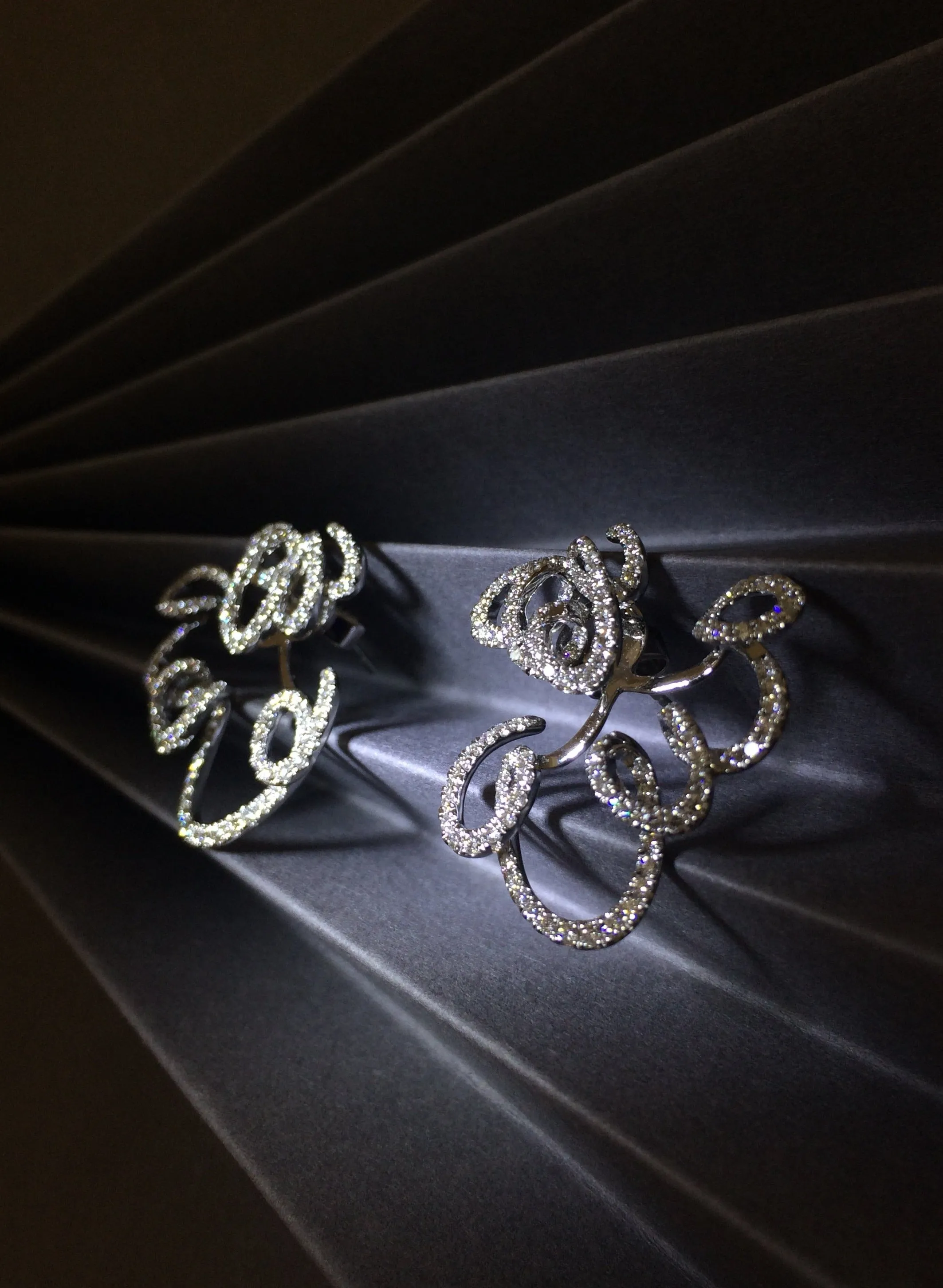 Multi-Loop Diamond Earring Jackets
