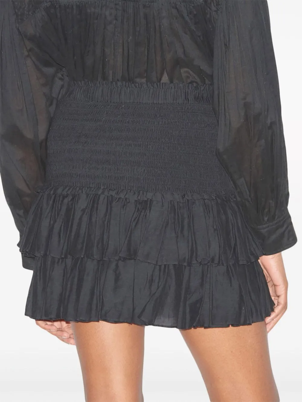 Naomi cotton mini skirt
