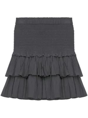 Naomi cotton mini skirt