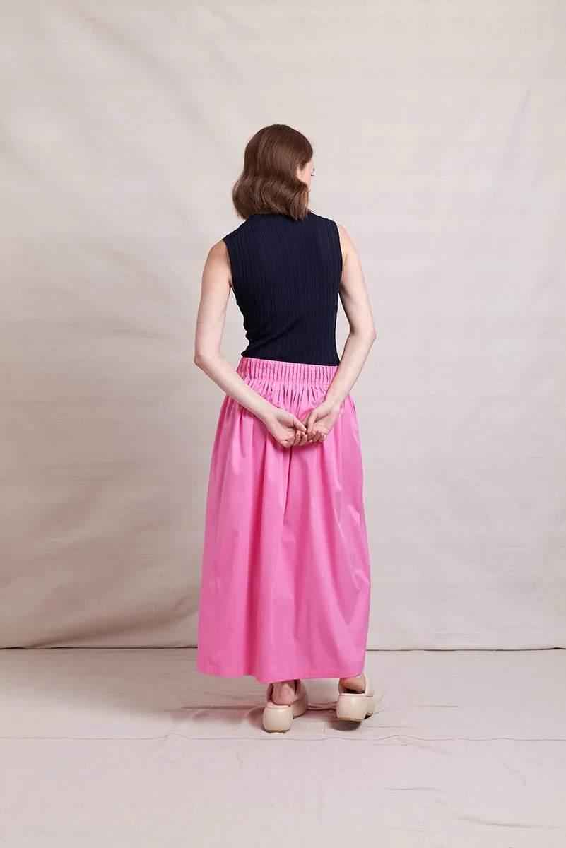 Neris Papercraft Skirt | Pink
