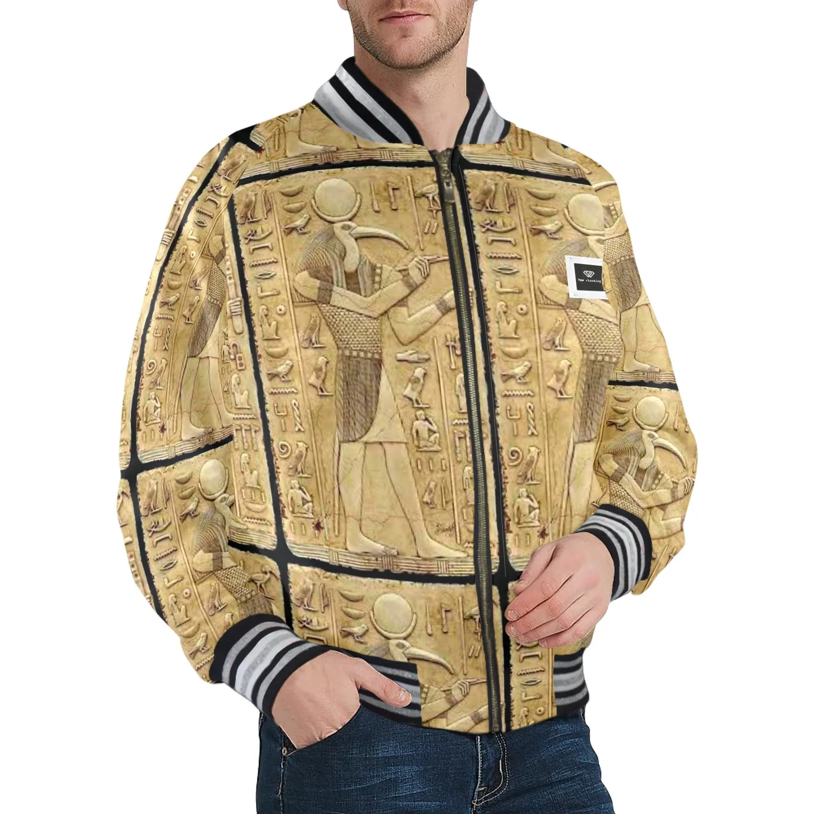 New Men's OPM History Bomber Jacket
