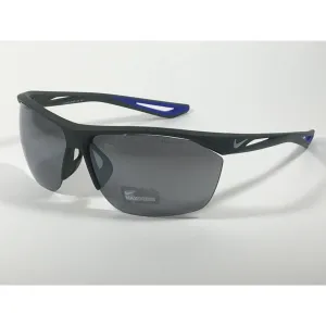 Nike Tailwind Sport Sunglasses EV0915 310 416 Graphite Gray Blue Frame Gray Mirror Lens