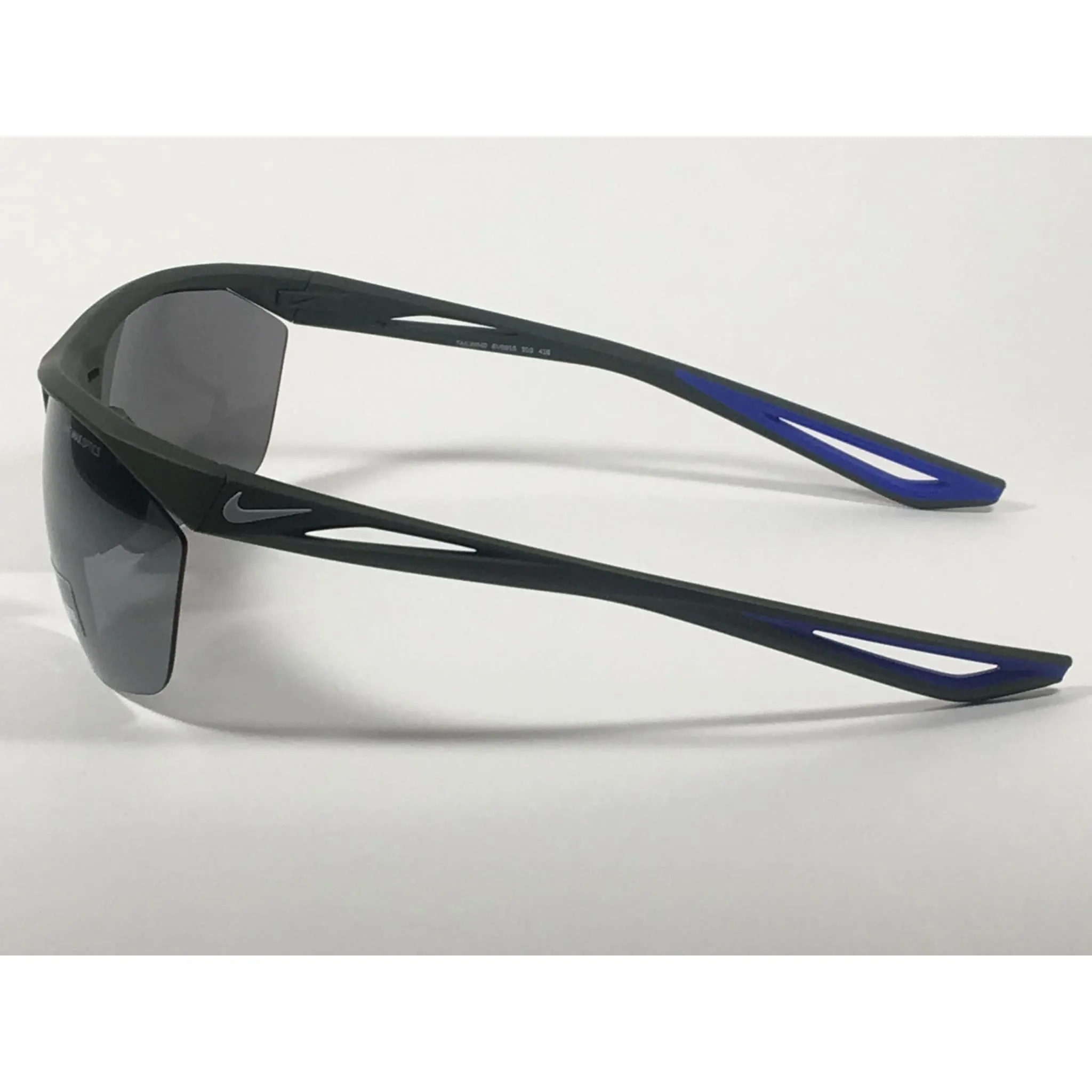 Nike Tailwind Sport Sunglasses EV0915 310 416 Graphite Gray Blue Frame Gray Mirror Lens
