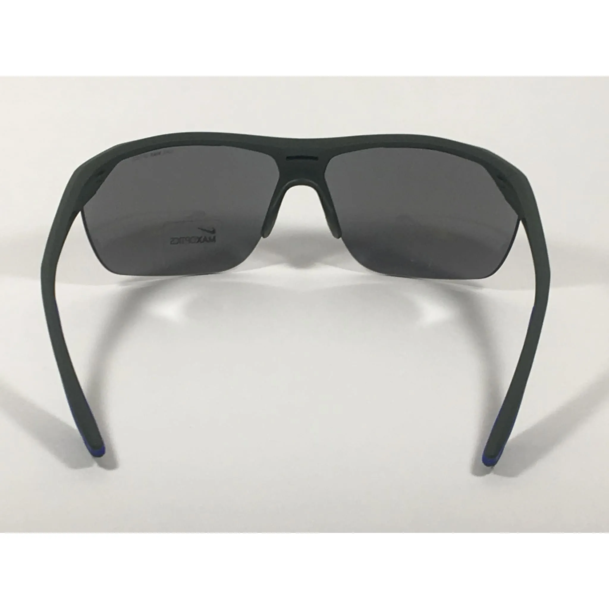Nike Tailwind Sport Sunglasses EV0915 310 416 Graphite Gray Blue Frame Gray Mirror Lens