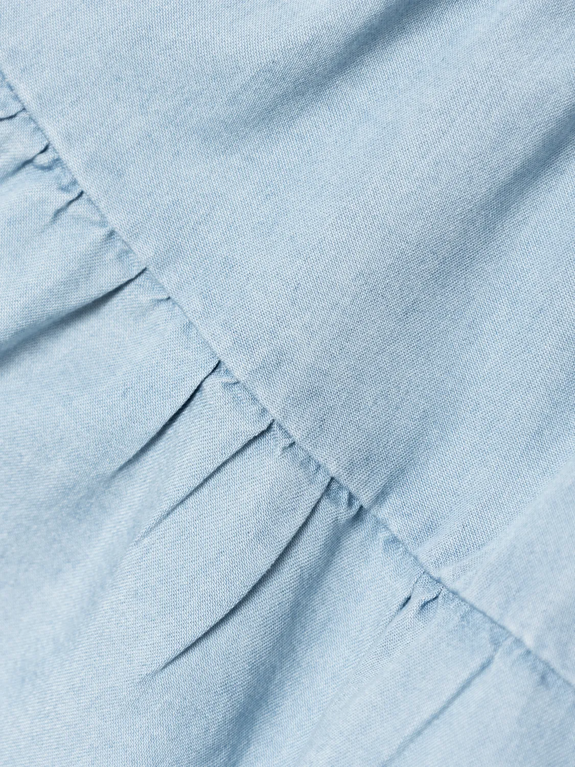 NMFMIA Midi Skirt - Light Blue Denim