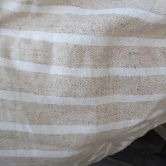 NWT JCrew Linen/Cotton Striped Skirt Summer Quiet Luxury LightAcademia OldMoney