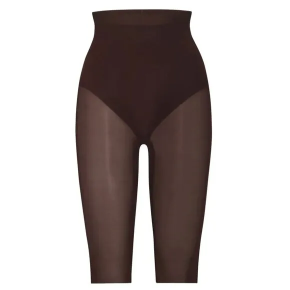 NWT SKIMS  barely there cropped legging - espresso SZ-2X