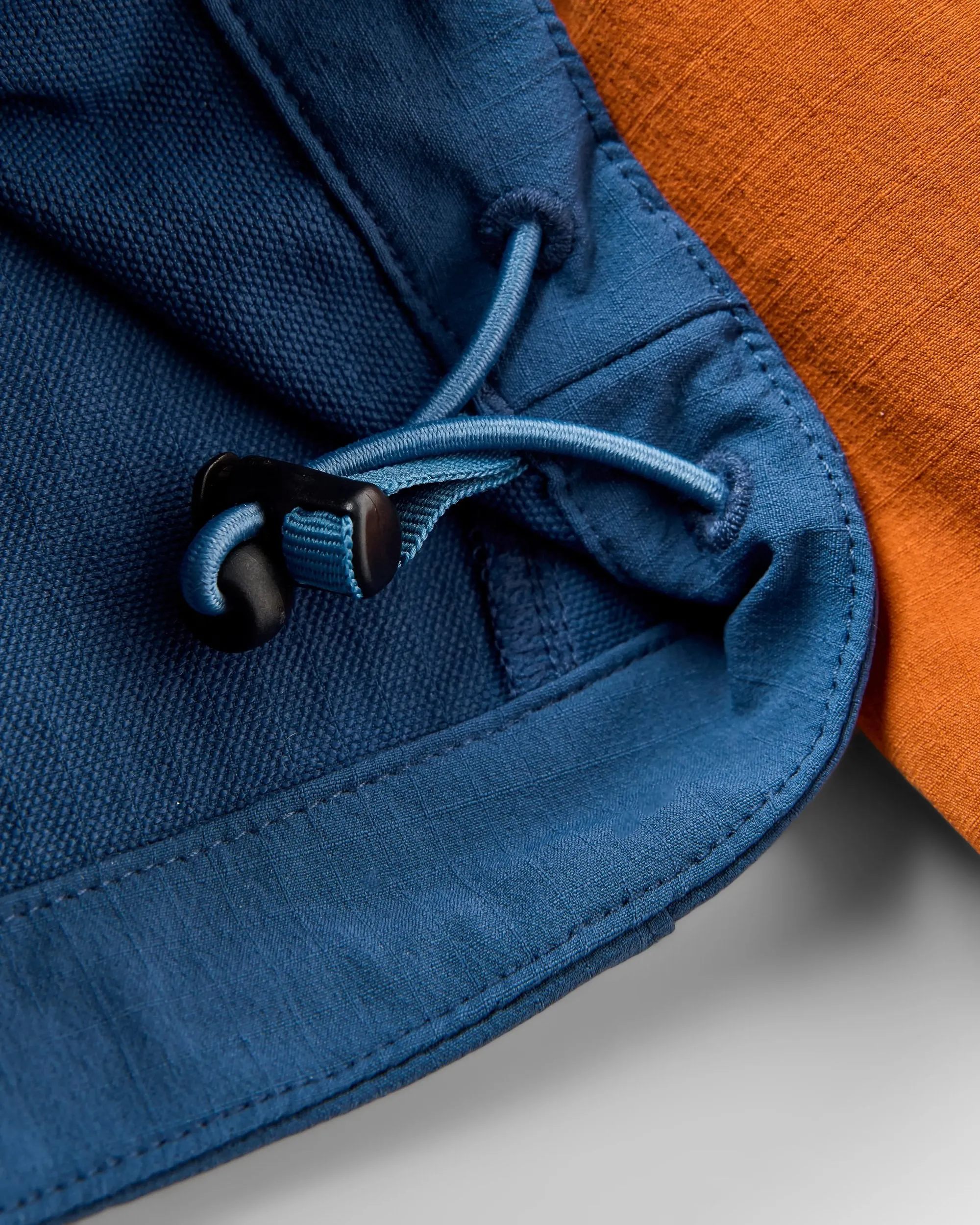 Ocean Lite Recycled Softshell Jacket - Dark Denim/Sunset Orange