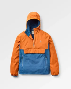 Ocean Lite Recycled Softshell Jacket - Dark Denim/Sunset Orange
