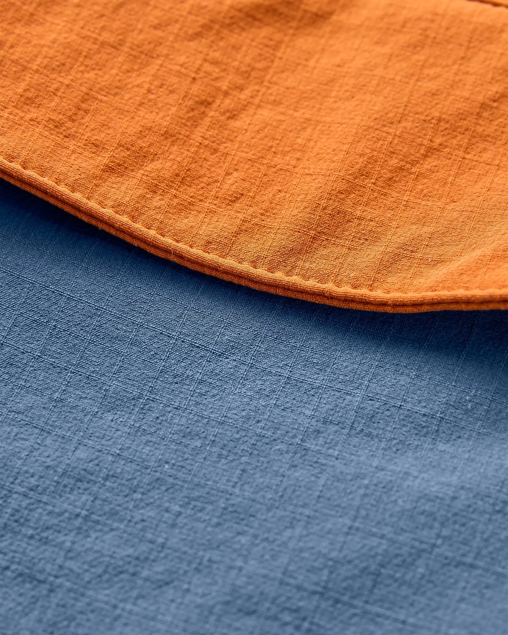 Ocean Lite Recycled Softshell Jacket - Dark Denim/Sunset Orange