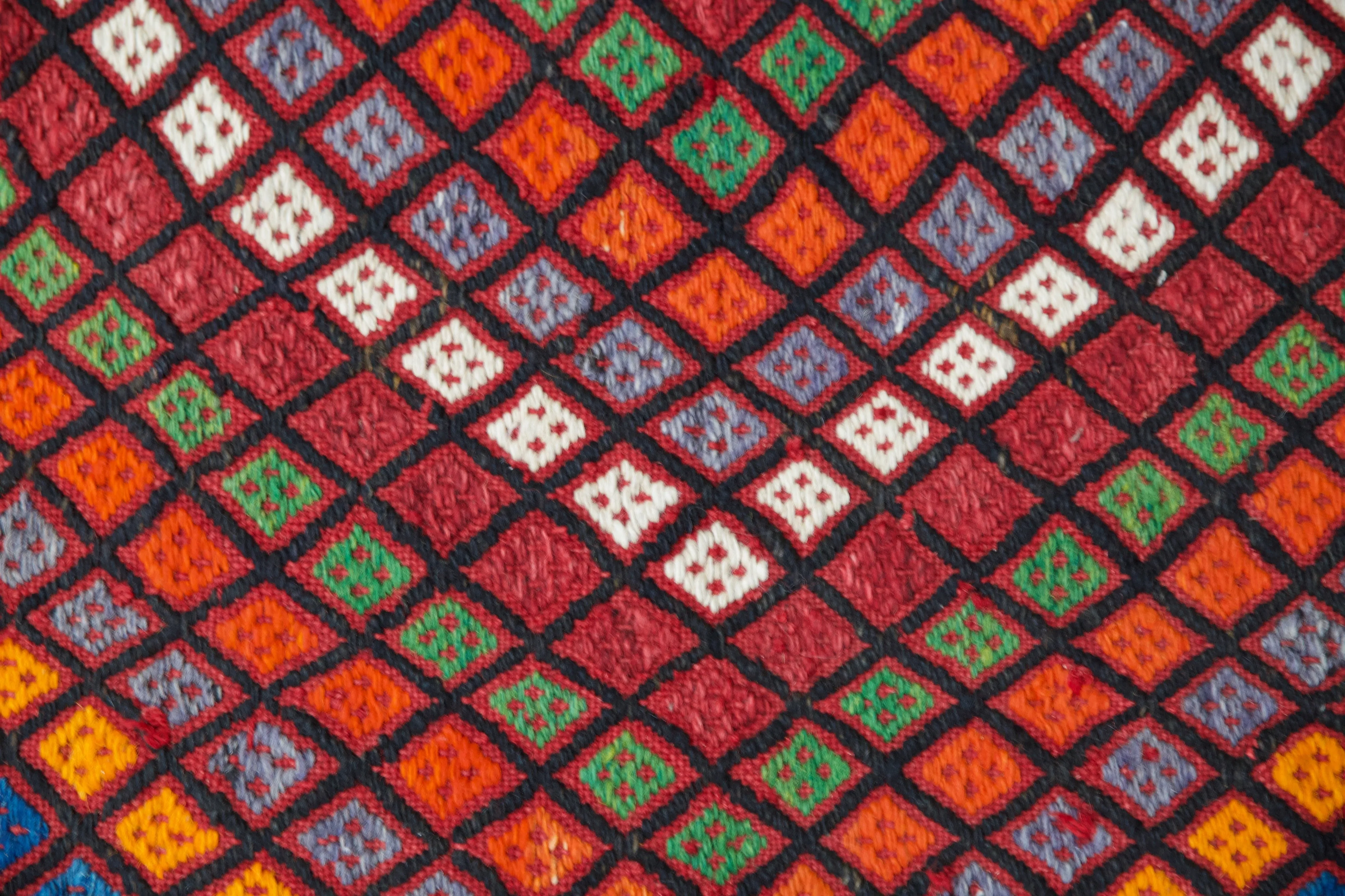 Old Aegean Kilim 3.8ftx4.8ft
