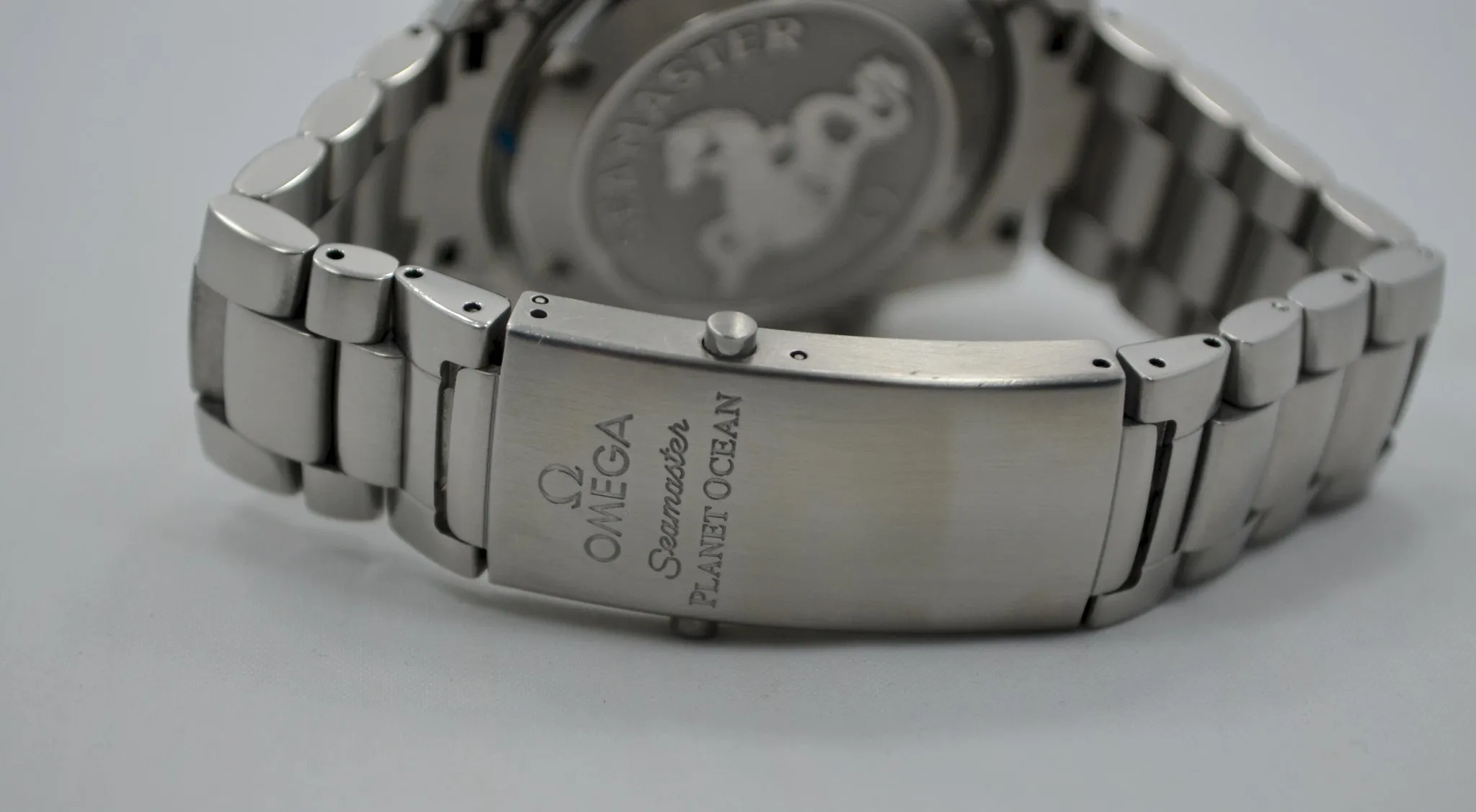 Omega Seamster Planet Ocean 2201.50 Steel Automatic Co-Axial Wristwatch