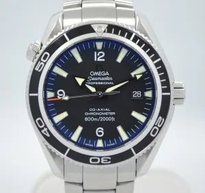 Omega Seamster Planet Ocean 2201.50 Steel Automatic Co-Axial Wristwatch