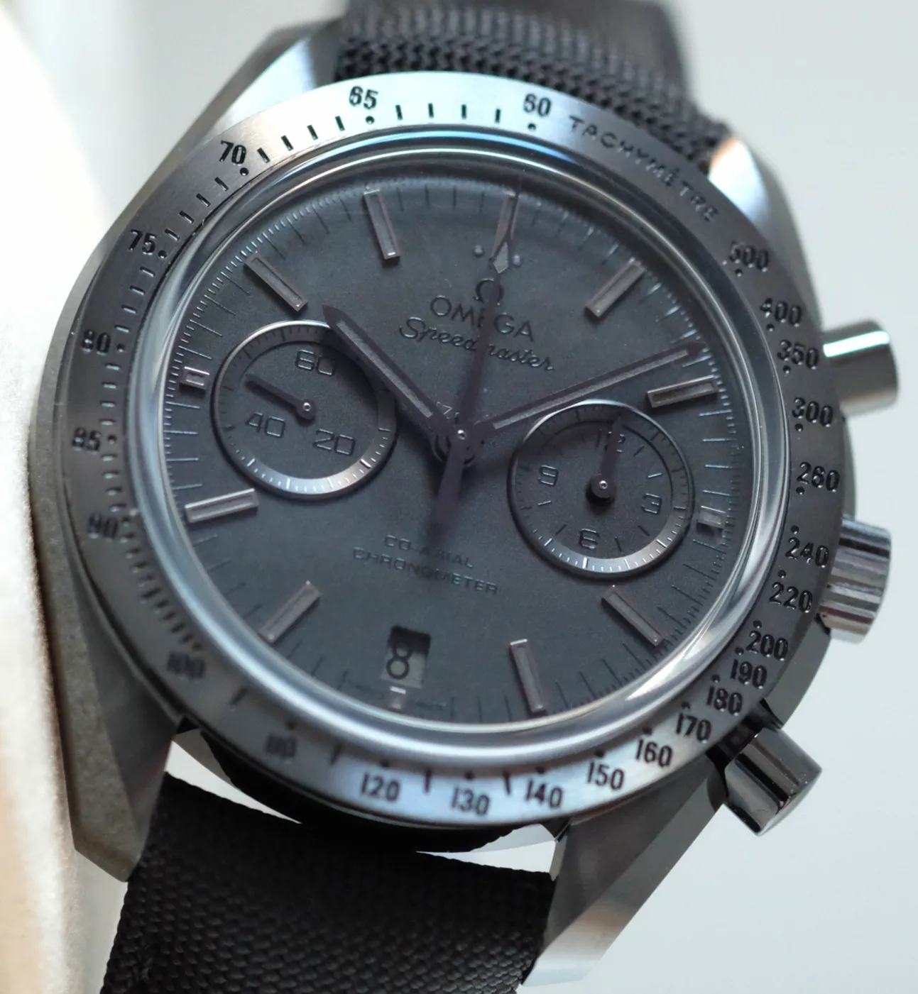 Omega Speedmaster "Dark Side of the Moon" Black on Black