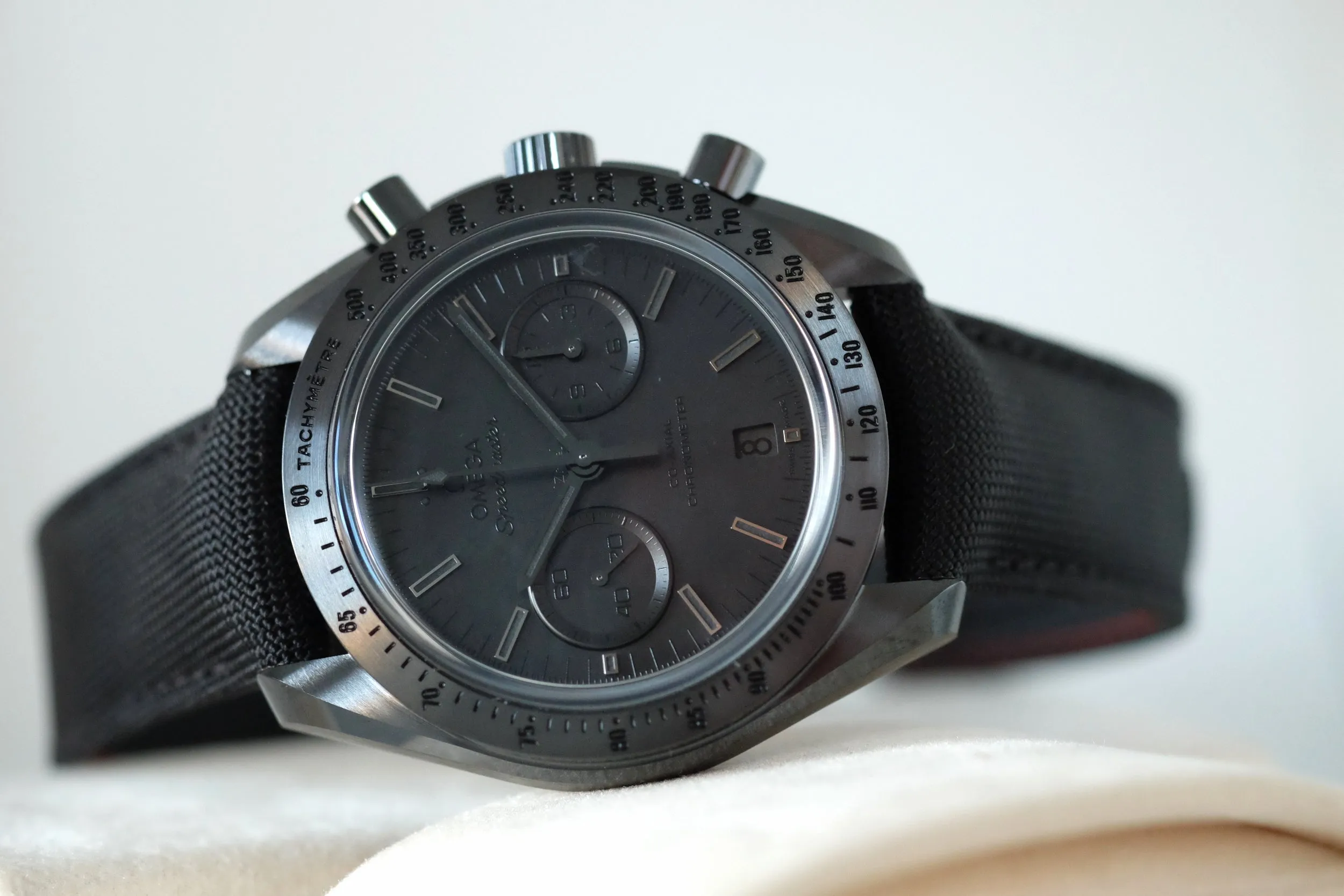 Omega Speedmaster "Dark Side of the Moon" Black on Black