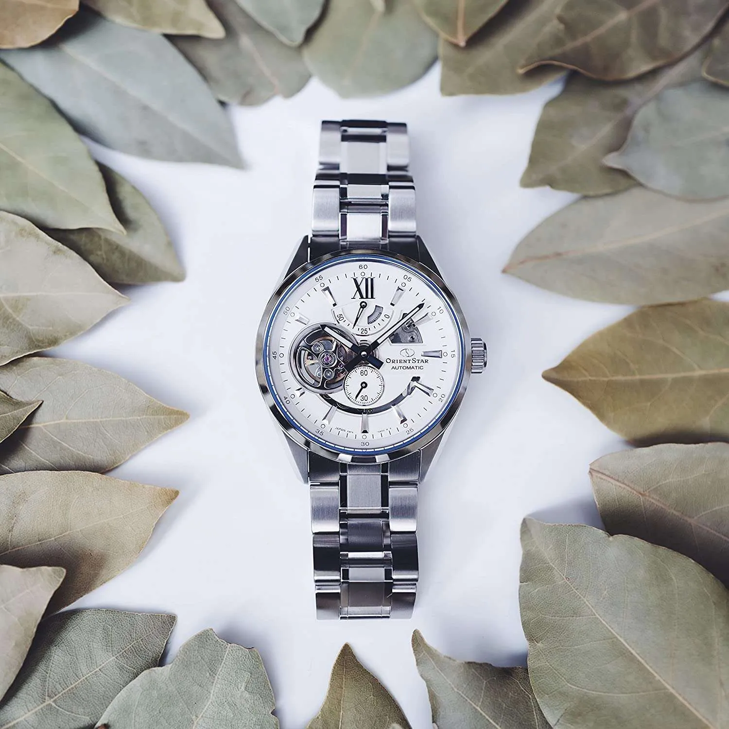 ORIENT STAR CONTEMPORARY COLLECTION MODERN SKELETON MEN WATCH RK-AV0113S