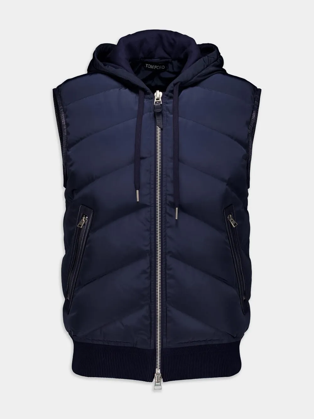 Padded Hooded Vest