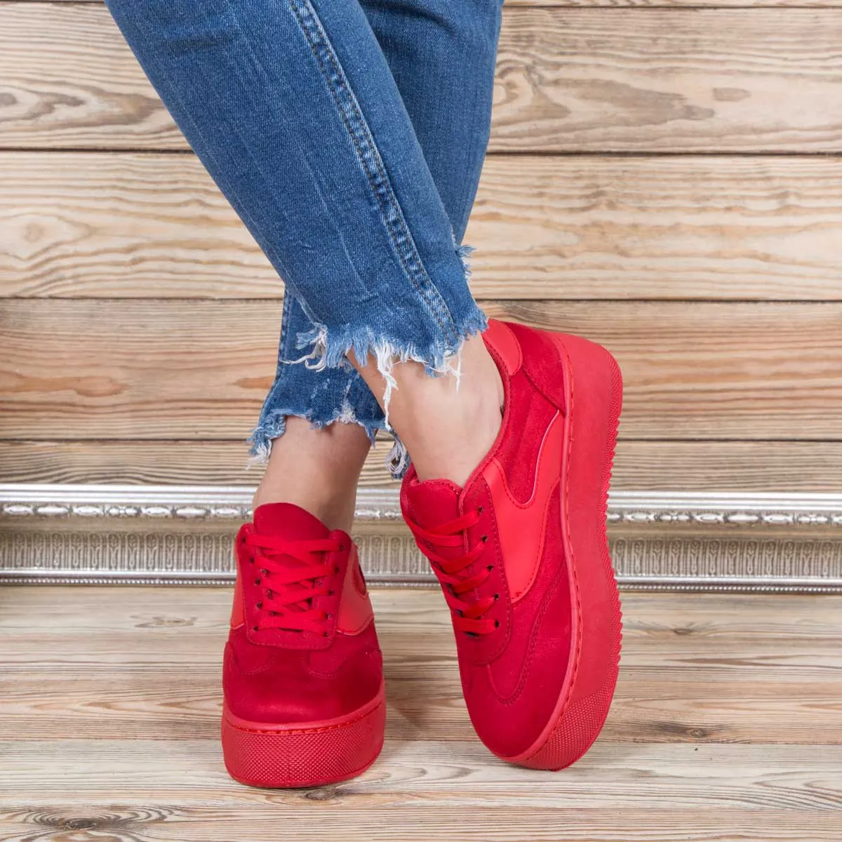 Pantofi sport Sasha Rosii