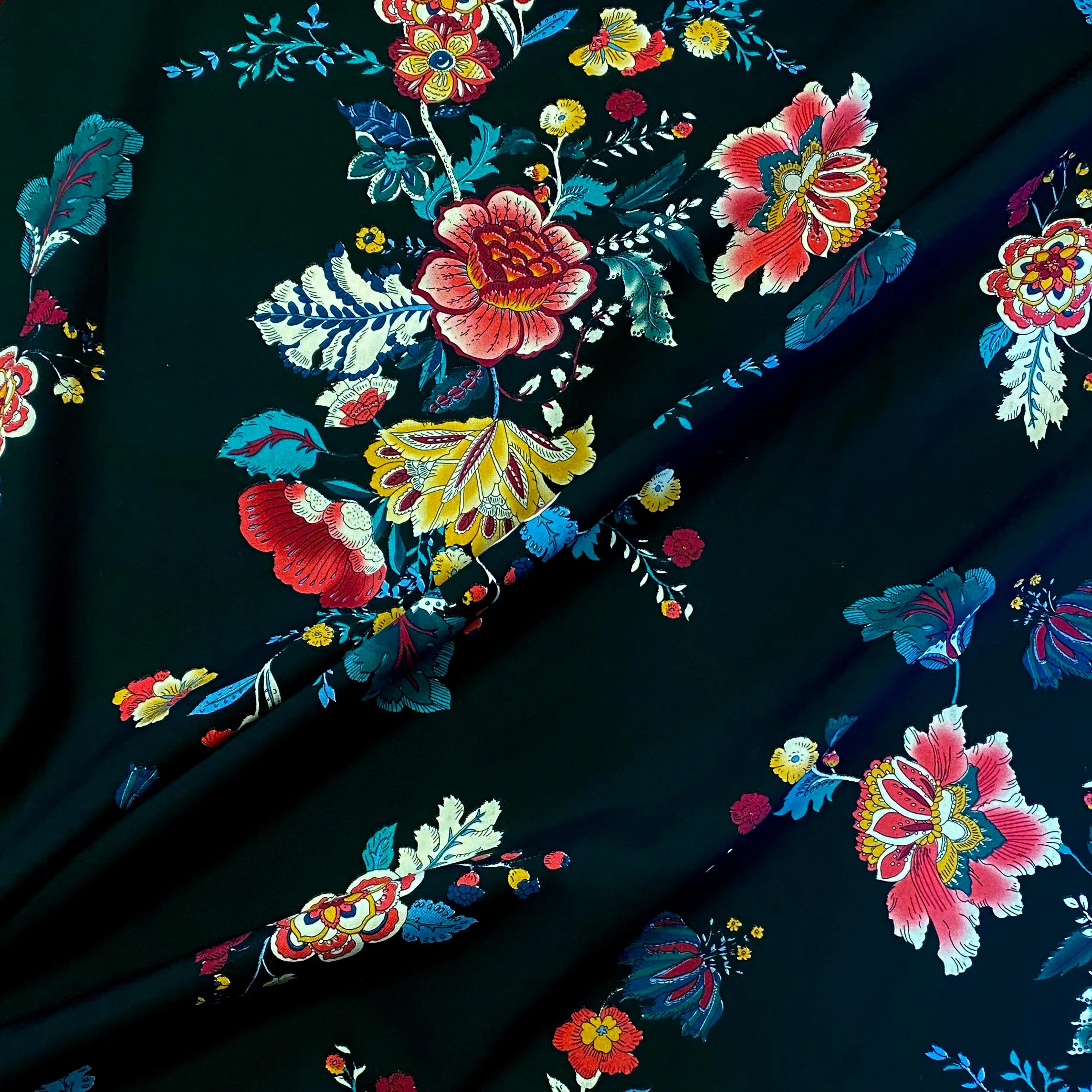 Peacock Plume Viscose