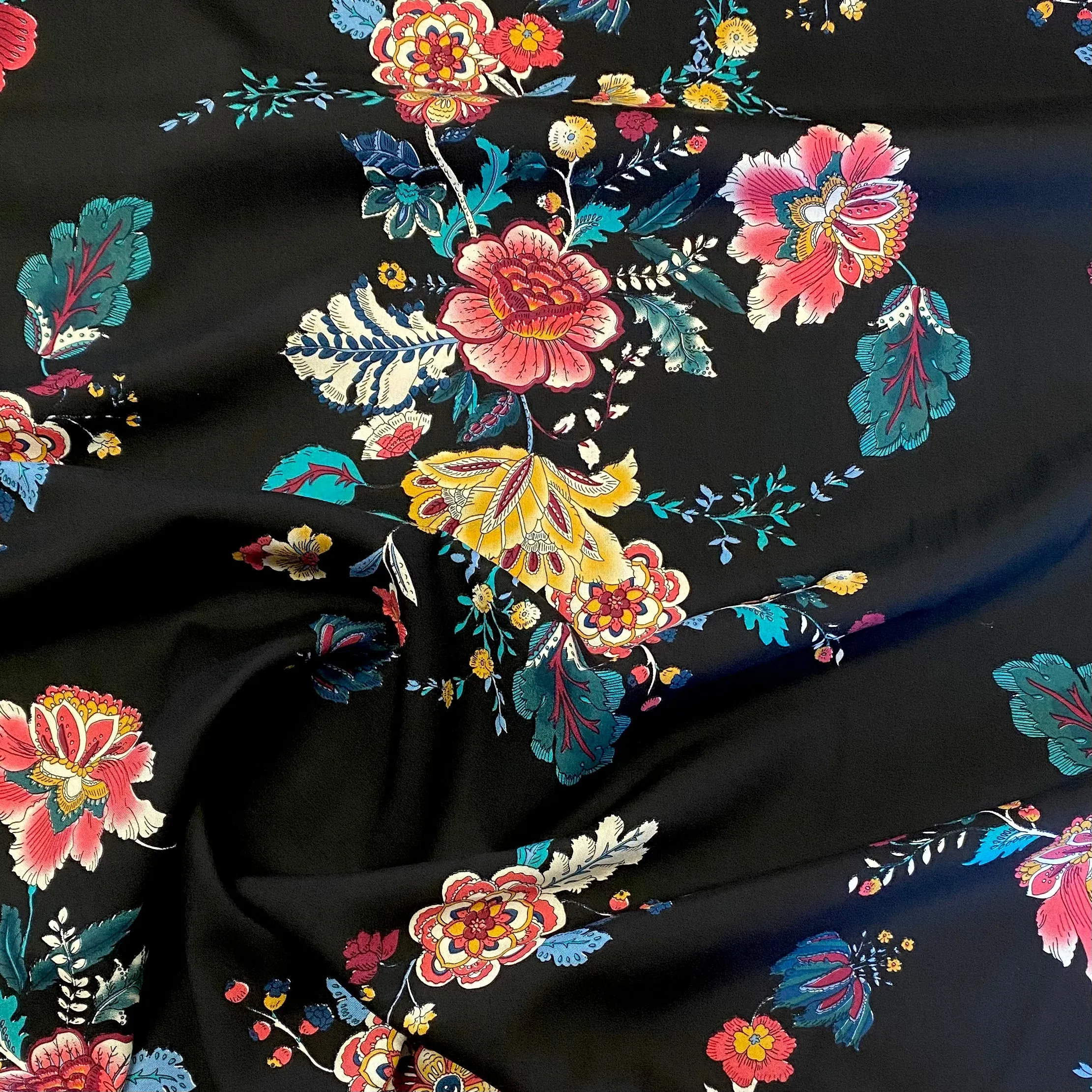 Peacock Plume Viscose