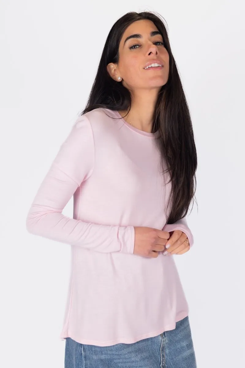PHOEBE TEE (LIGHT PINK)