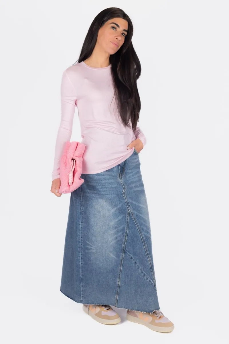PHOEBE TEE (LIGHT PINK)