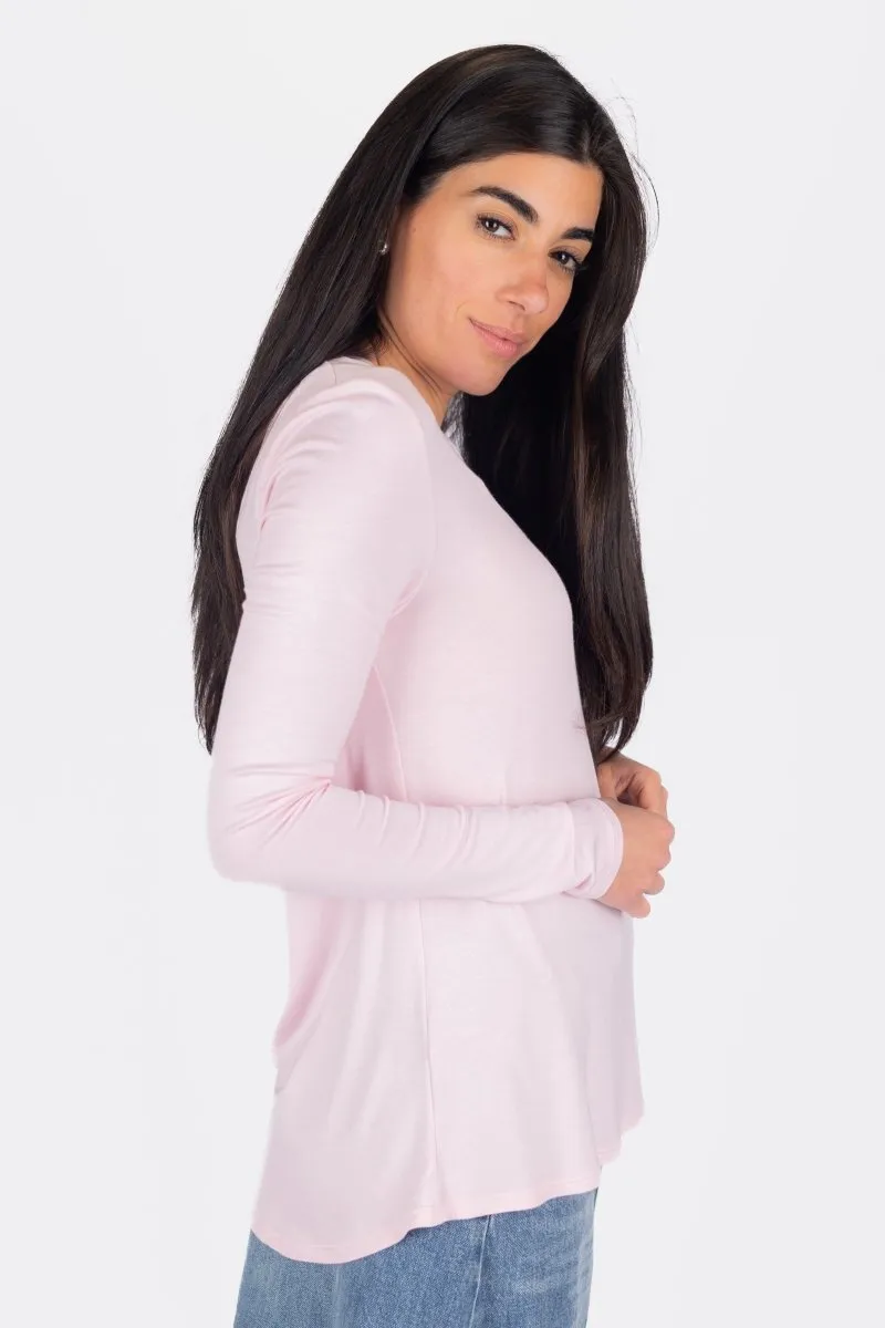 PHOEBE TEE (LIGHT PINK)
