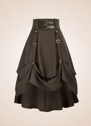 Pirate Straps Steampunk Skirt