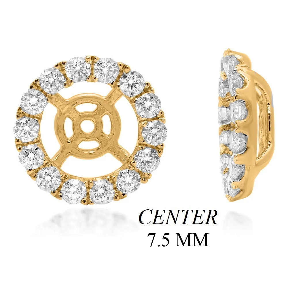 PMI 14W@2.4 34RD1@0.83 7.5MM ROUND EARRING JACKETS
