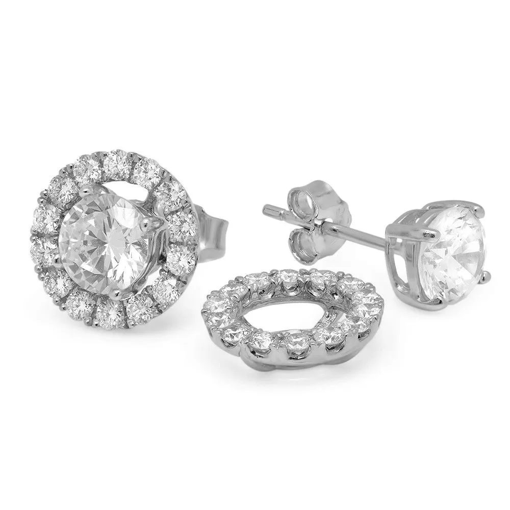 PMI 14W@2.4 34RD1@0.83 7.5MM ROUND EARRING JACKETS