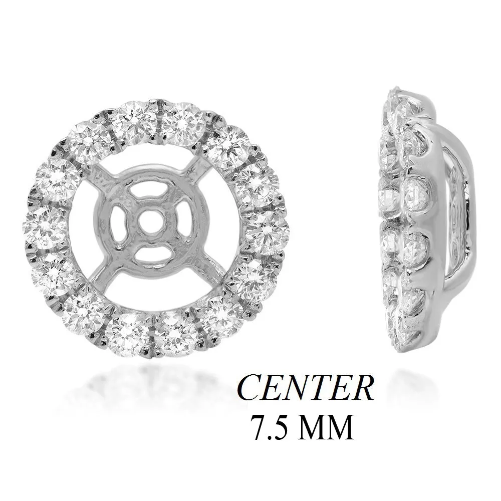 PMI 14W@2.4 34RD1@0.83 7.5MM ROUND EARRING JACKETS
